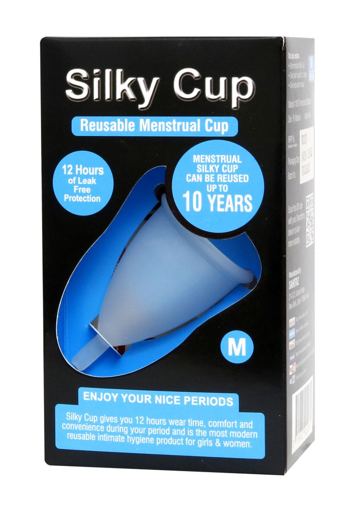 Silky Cup Menstrual Cup cloth menstrual pads alternative 